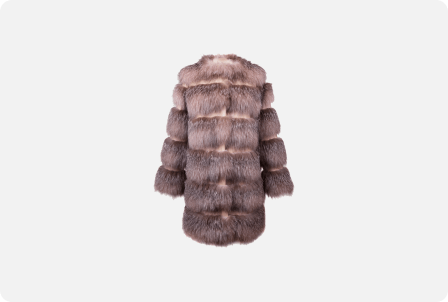A fur coat 